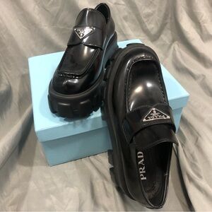 Prada Women's Black Loafers